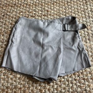 Zara Basic Collection Suede Skort